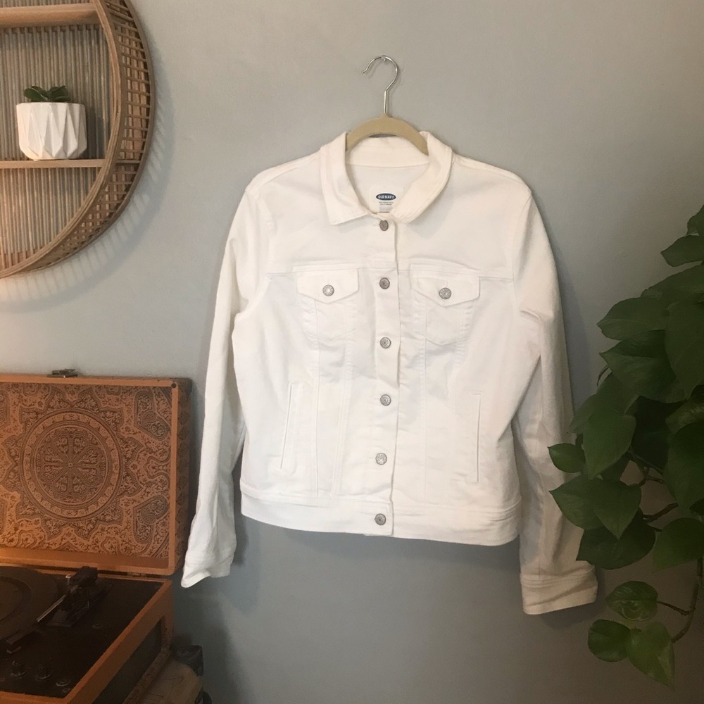 White Denim Jacket